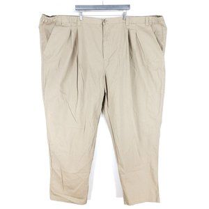 Large & In Charge Chino Pants Mens Size 66 Tan